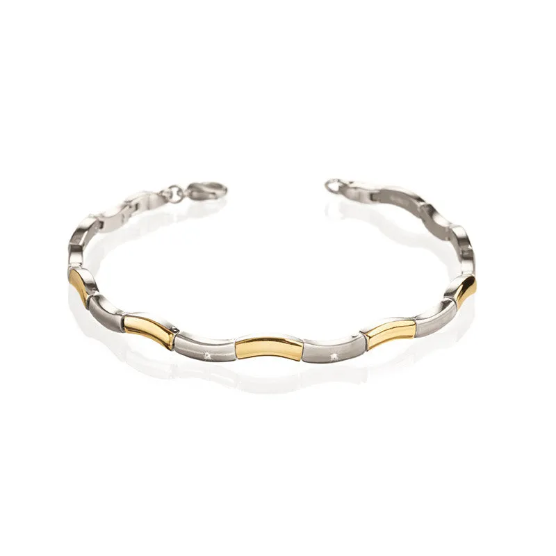0370-04 Boccia Titanium Bracelet