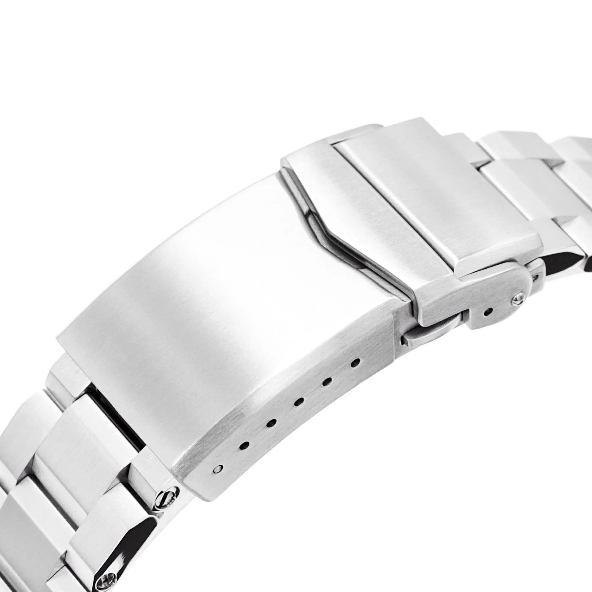 20mm Hexad III for Omega Seamaster 42mm V-Clasp Brushed