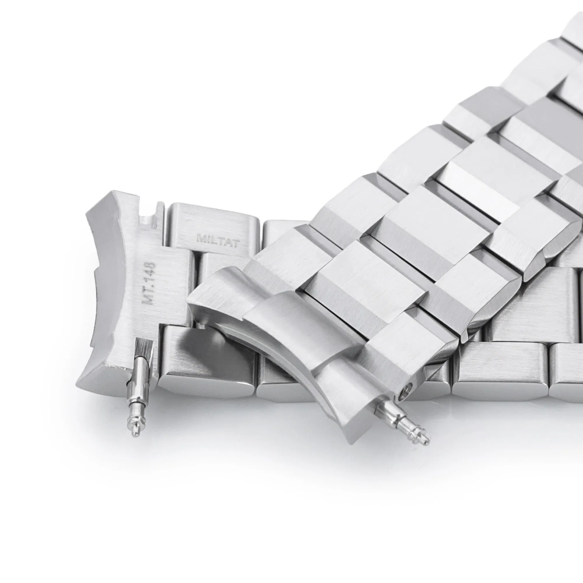 20mm Hexad III for Omega Seamaster 42mm V-Clasp Brushed