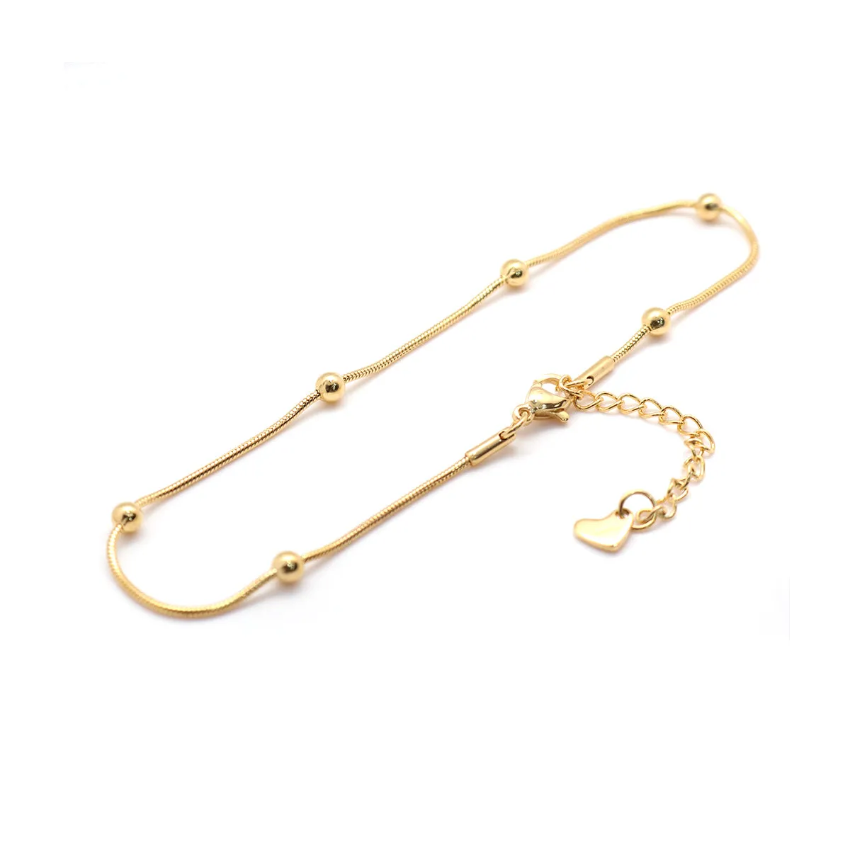 23.3cm Stainless Steel Anklet For Women