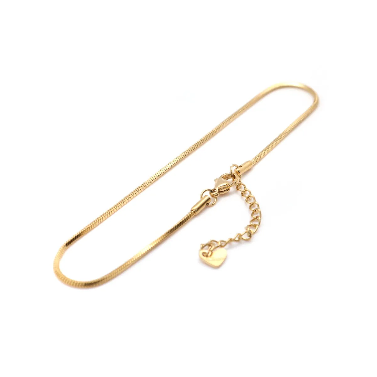 23.3cm Stainless Steel Anklet For Women