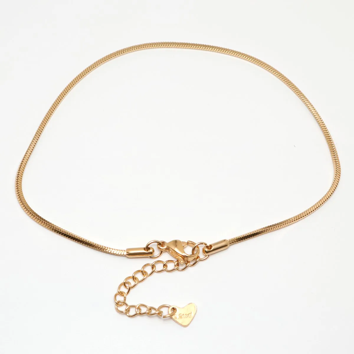 23.3cm Stainless Steel Anklet For Women