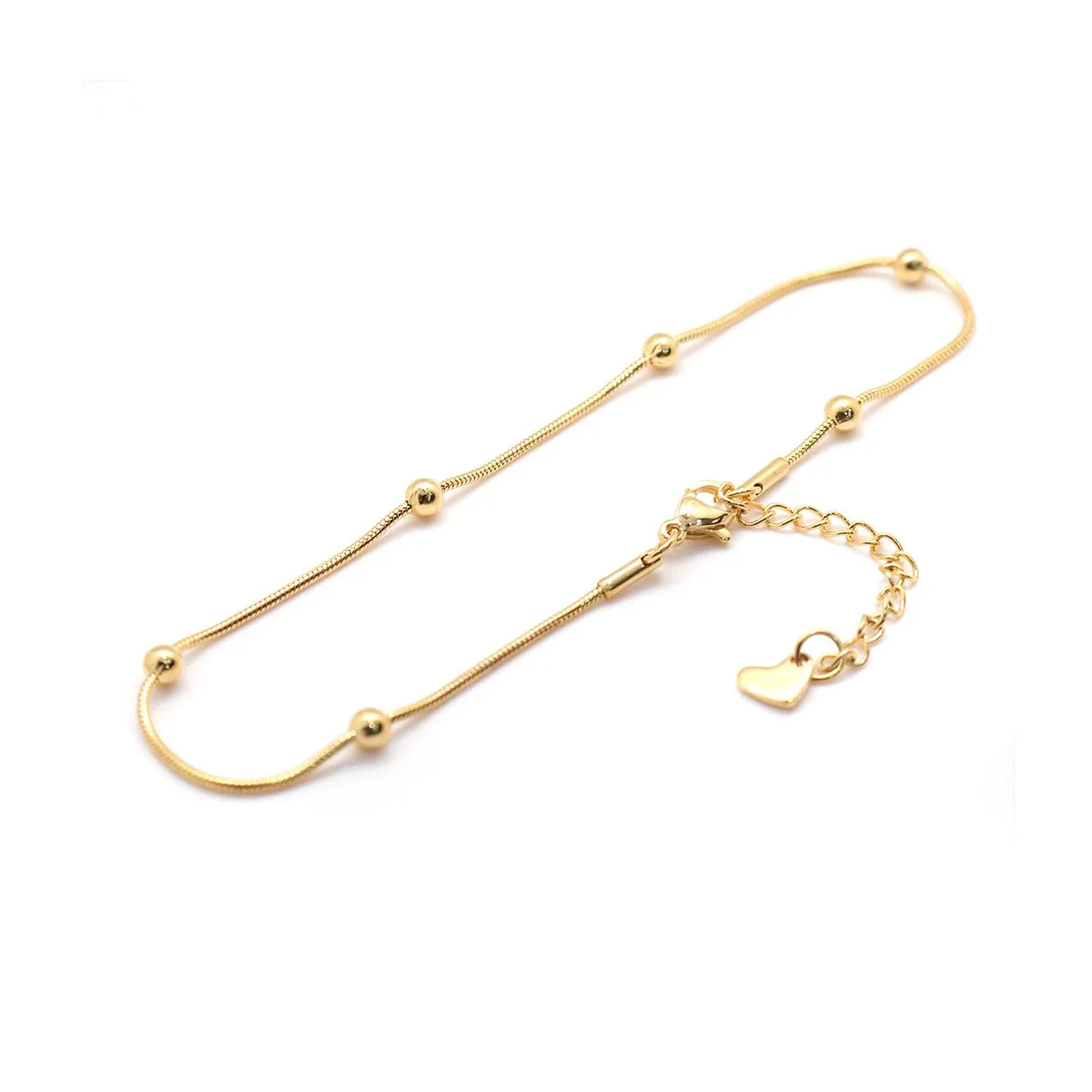 23.3cm Stainless Steel Anklet For Women