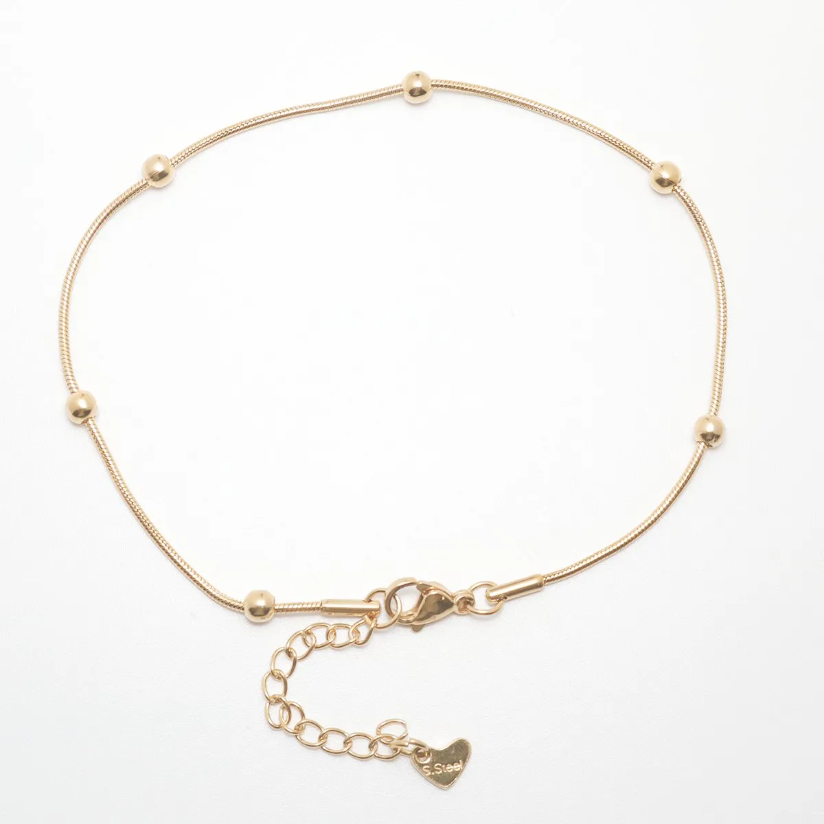 23.3cm Stainless Steel Anklet For Women