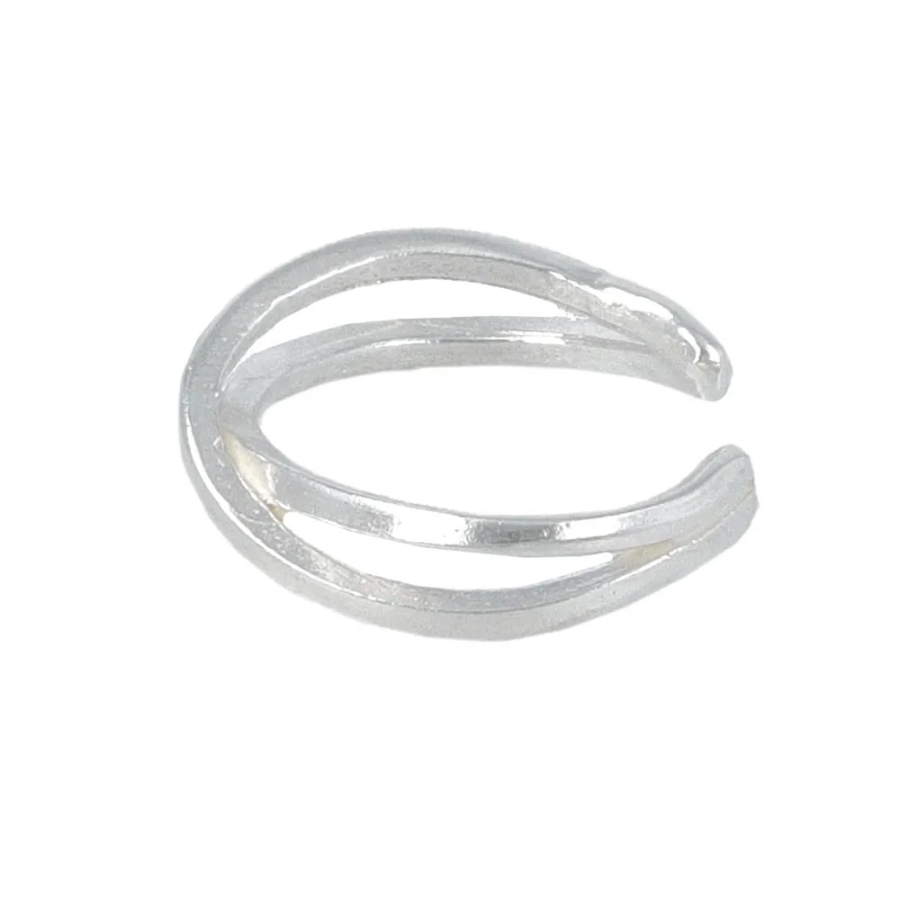 925 Silver Cross Ear Cuff