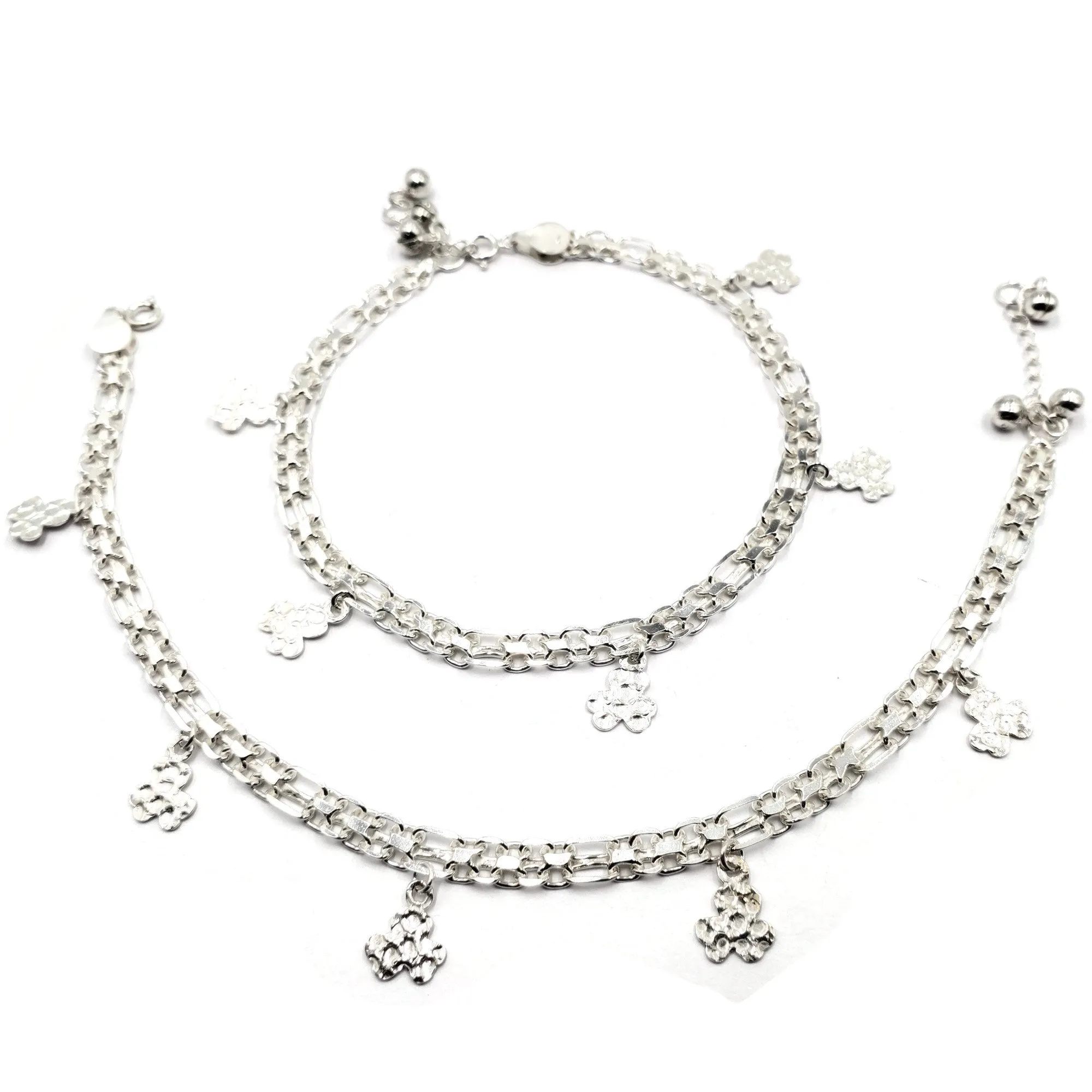 925 Sterling Silver Anklet - #83