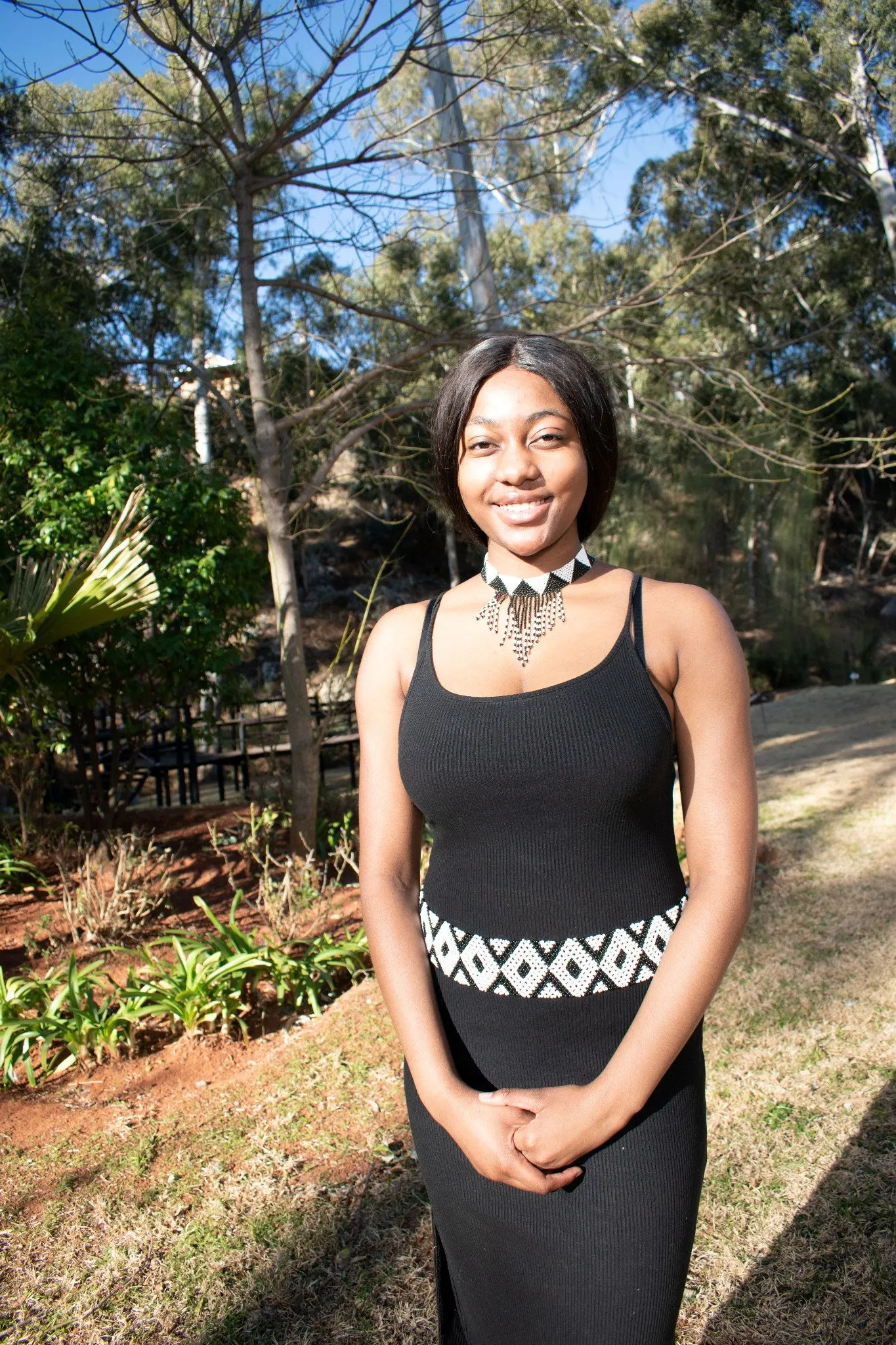 African Beaded Choker Necklaces
