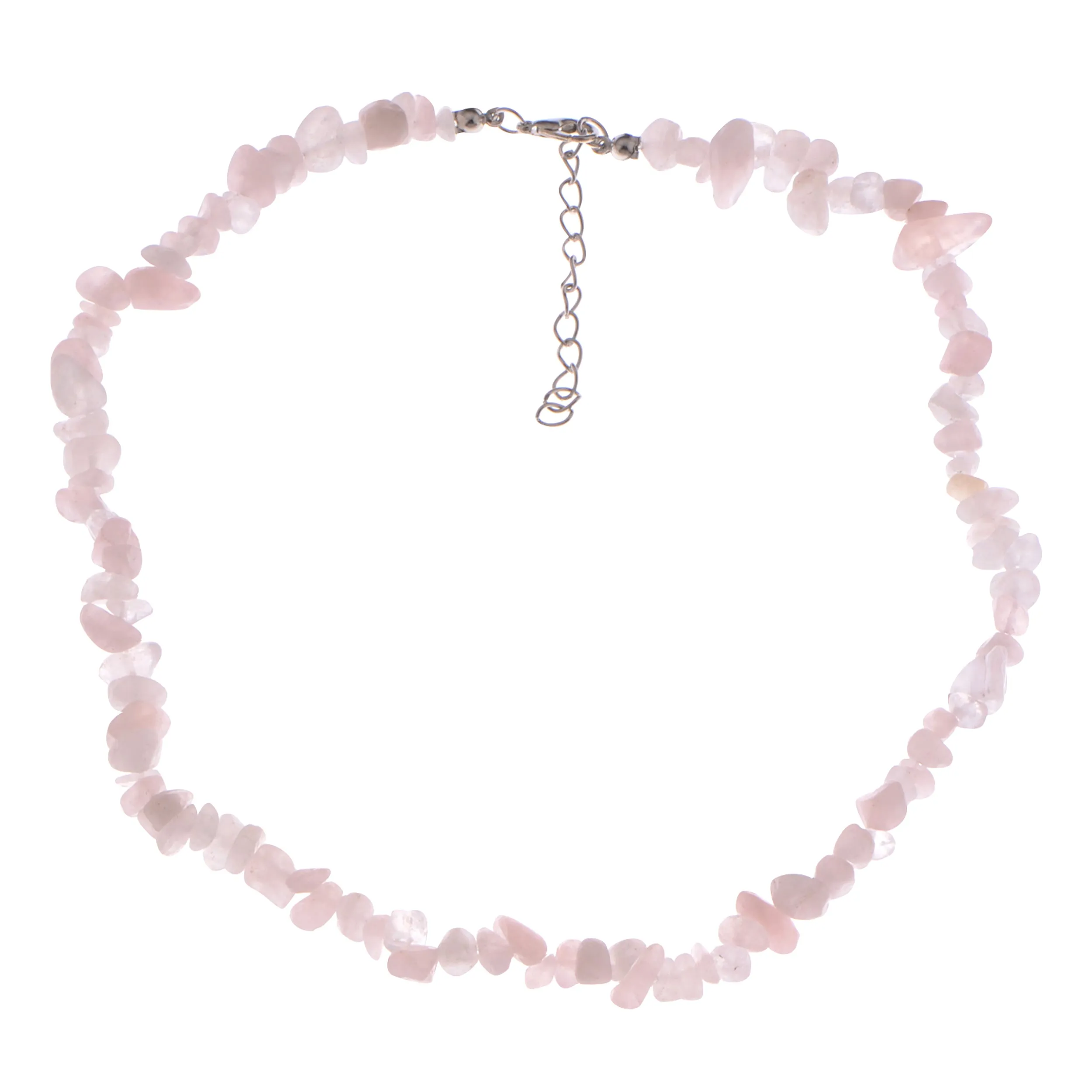 Alilang Natural Stone Irregular Gemstone Beaded Choker Necklace for Women Bohemian Crystal Jewelry