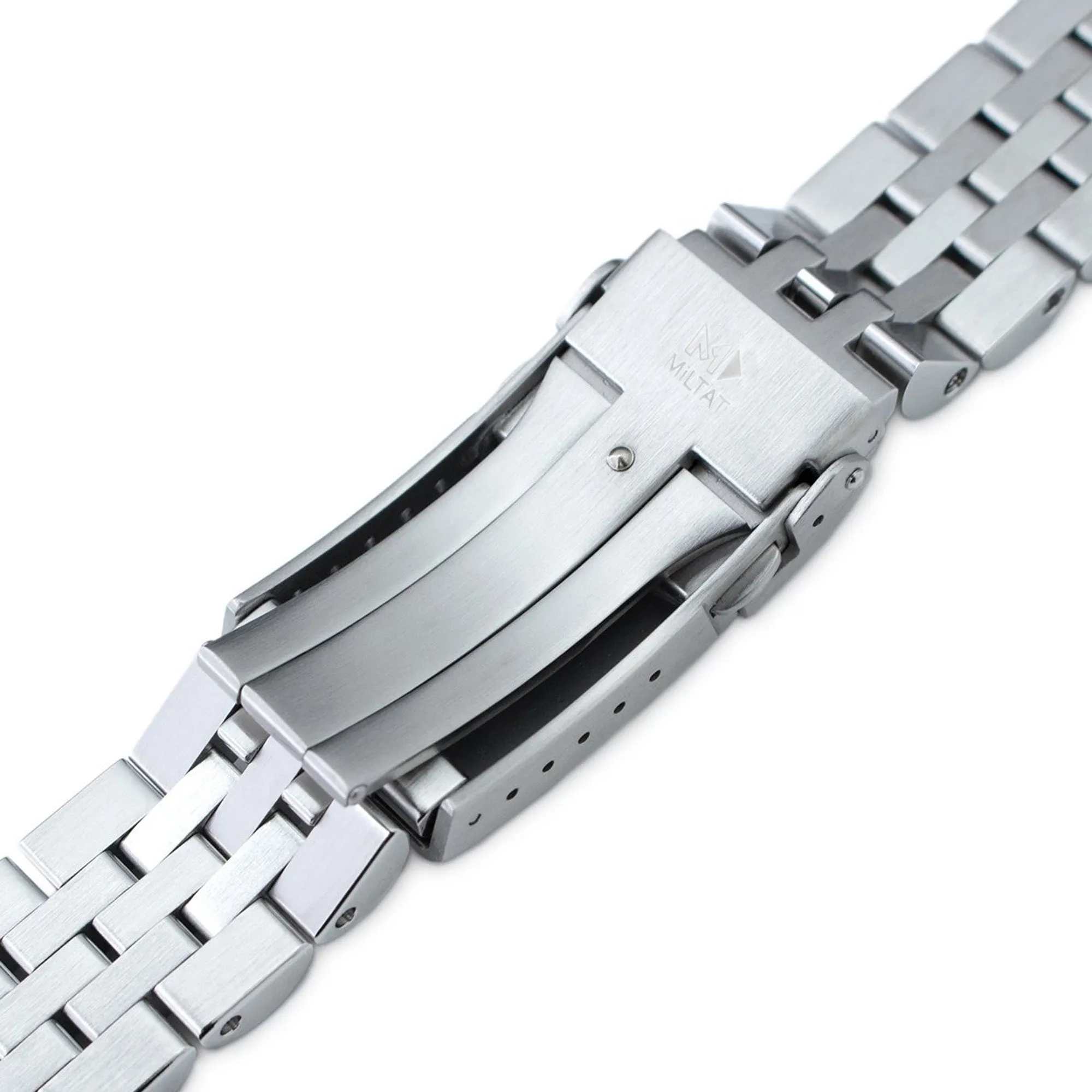 Angus-J Louis for Seiko 62MAS Reissue V-Clasp, Brushed with Polished Center