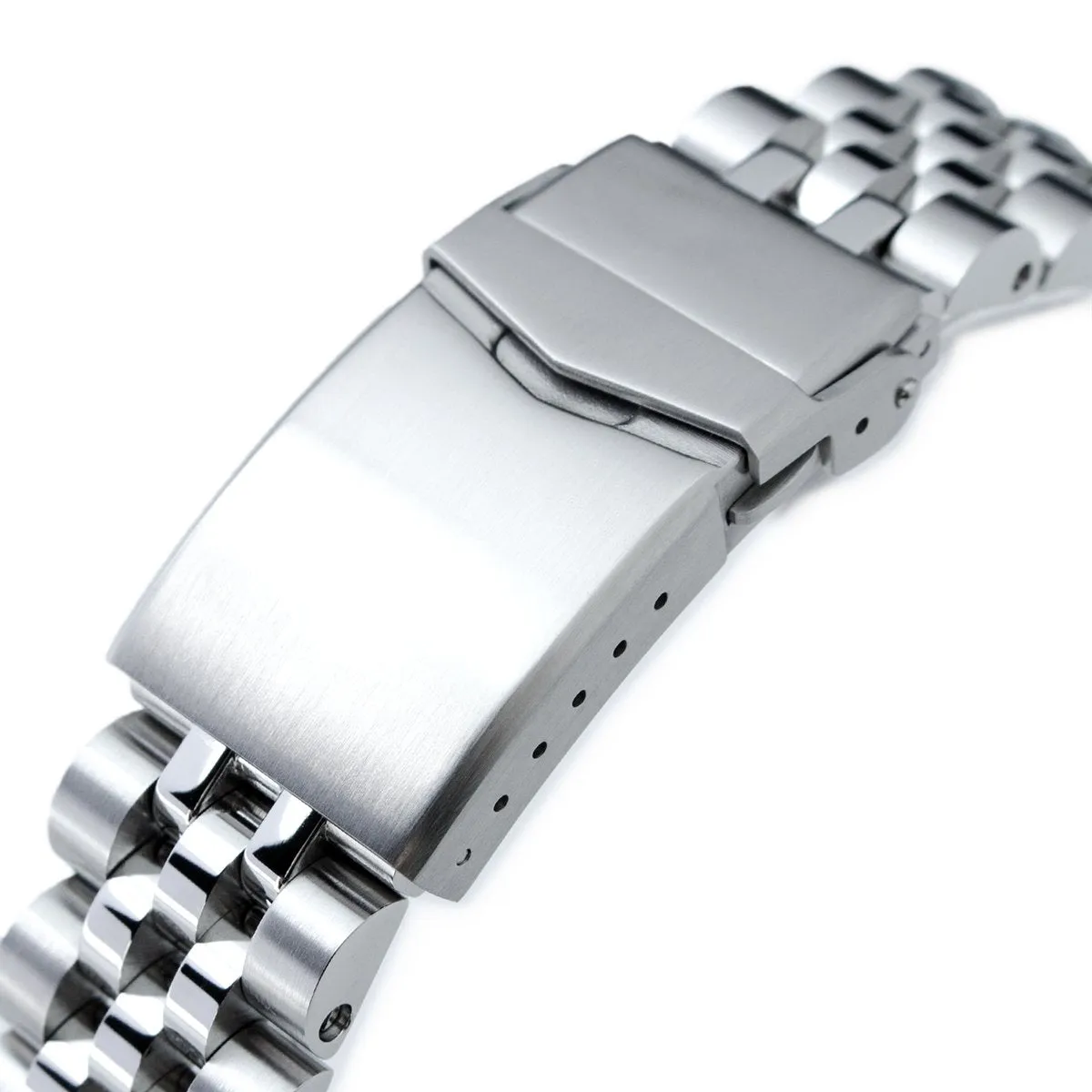 Angus-J Louis for Seiko 62MAS Reissue V-Clasp, Brushed with Polished Center