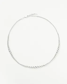 Beaded Choker | Sterling Silver