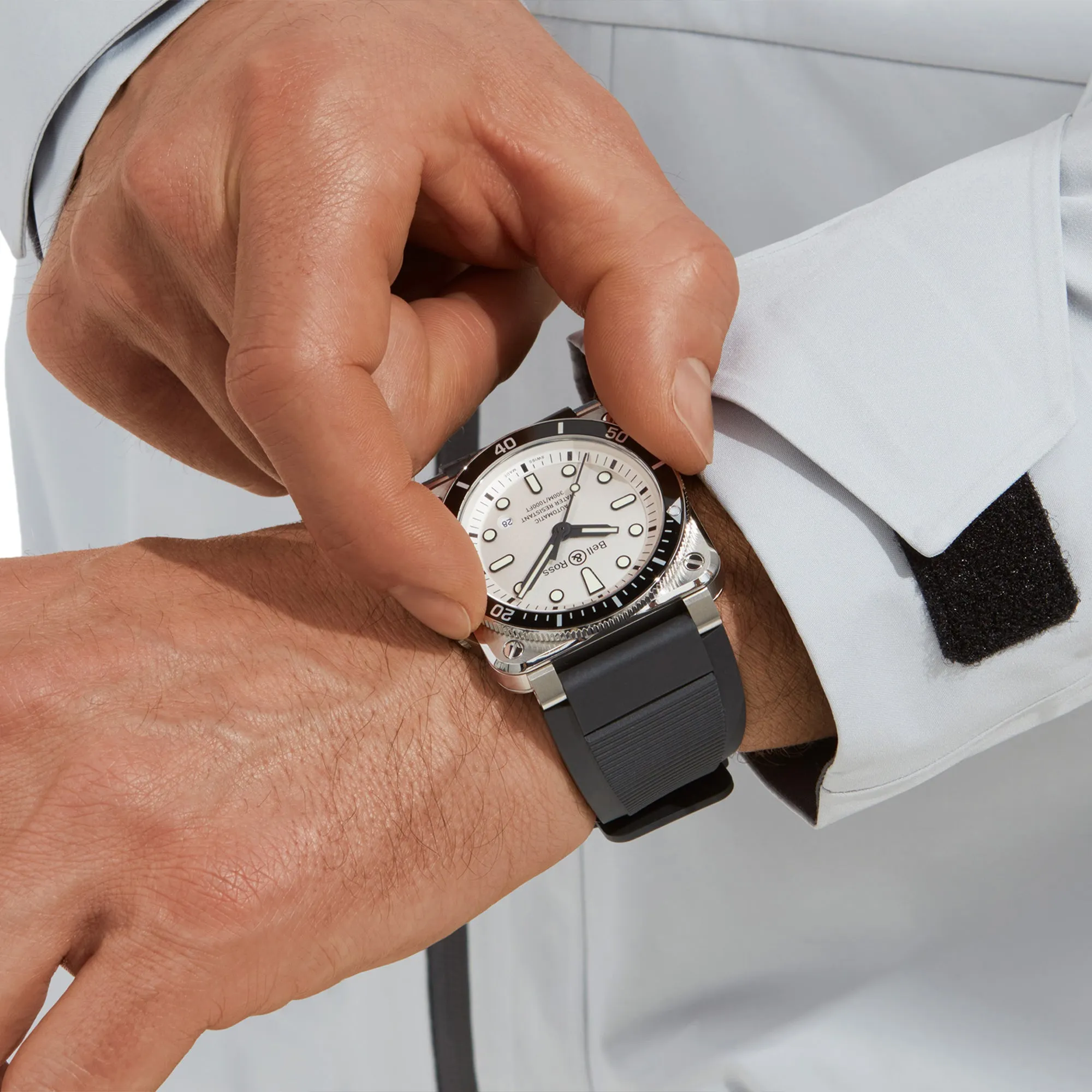 Bell & Ross - BR 03-92 Diver White Dial