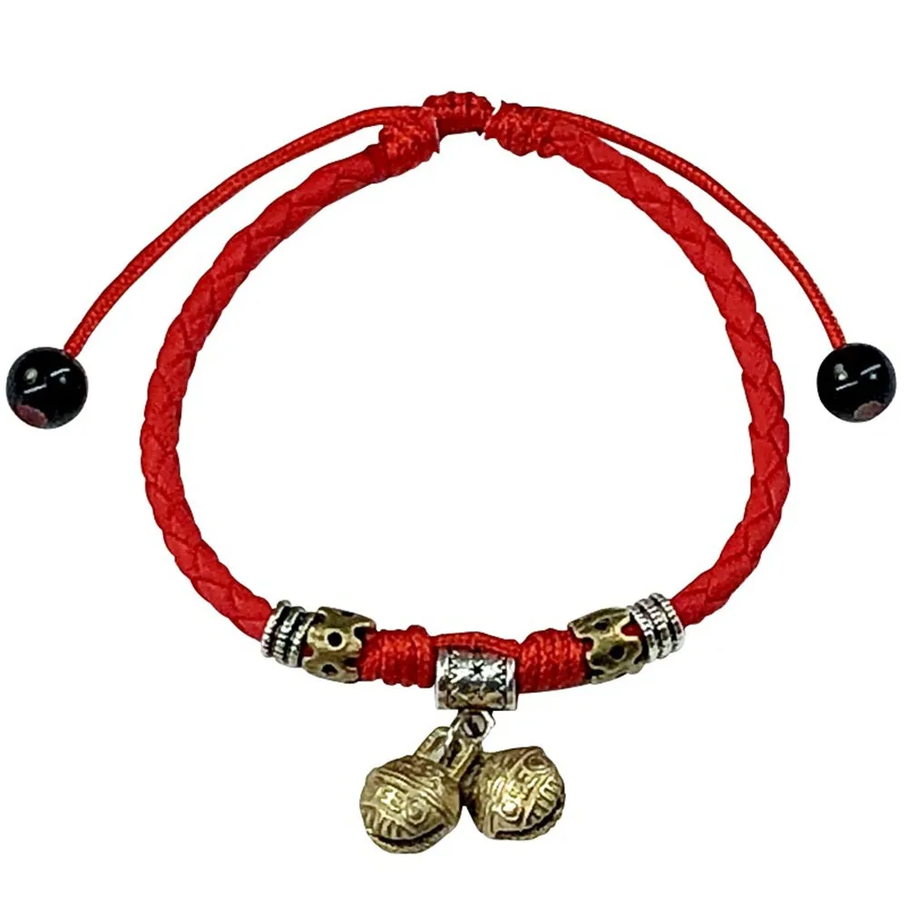 Bell Anklet Rope Handmade Ankle Bracelet Men