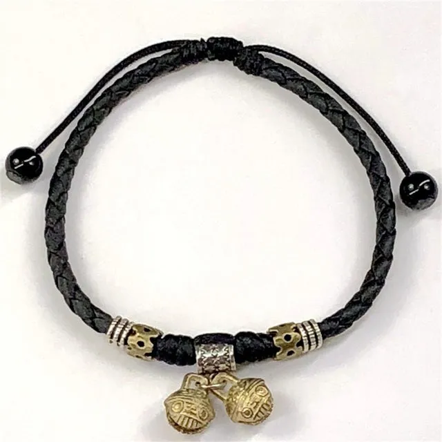 Bell Anklet Rope Handmade Ankle Bracelet Men