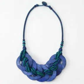 Blue Shell Heidi Choker Necklace