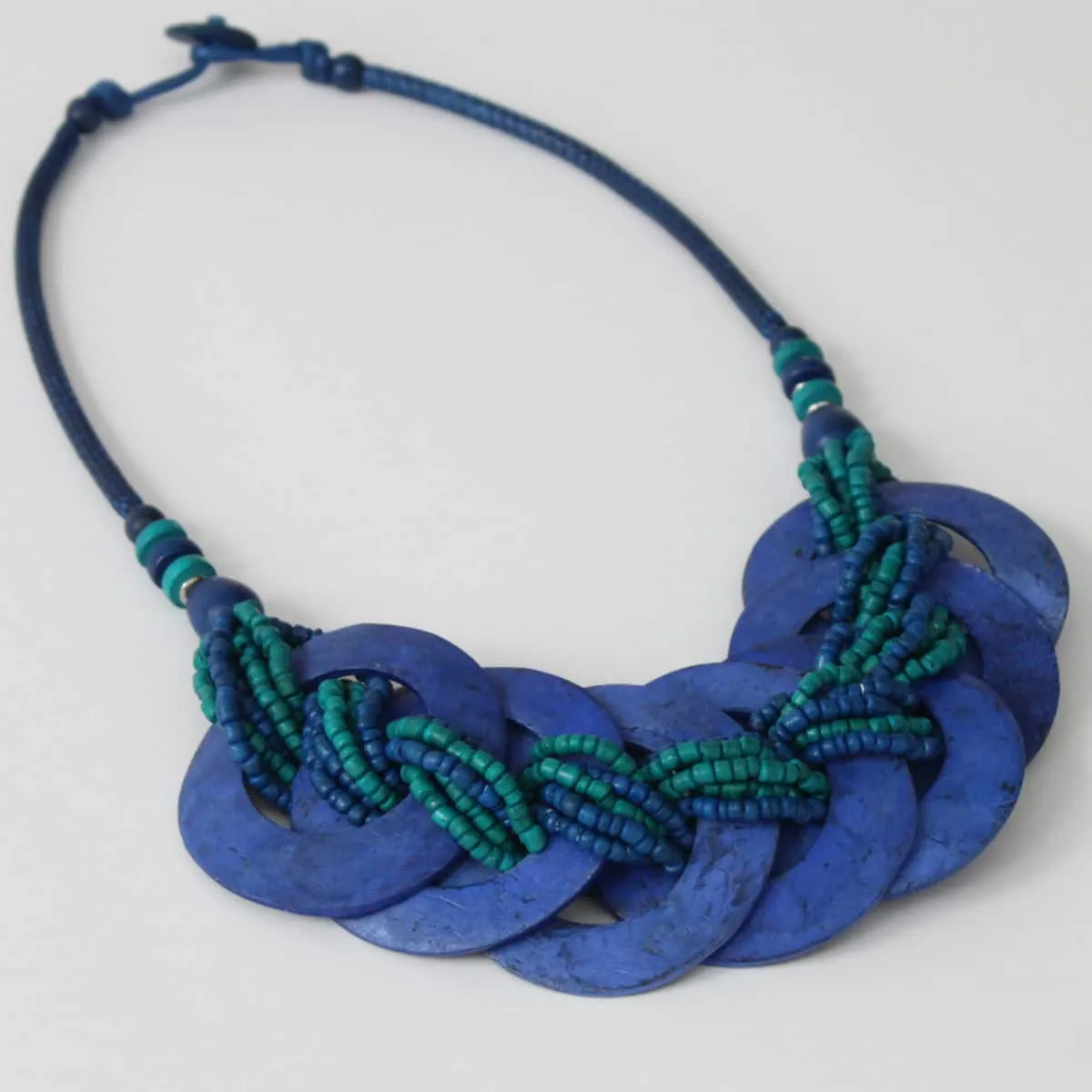 Blue Shell Heidi Choker Necklace