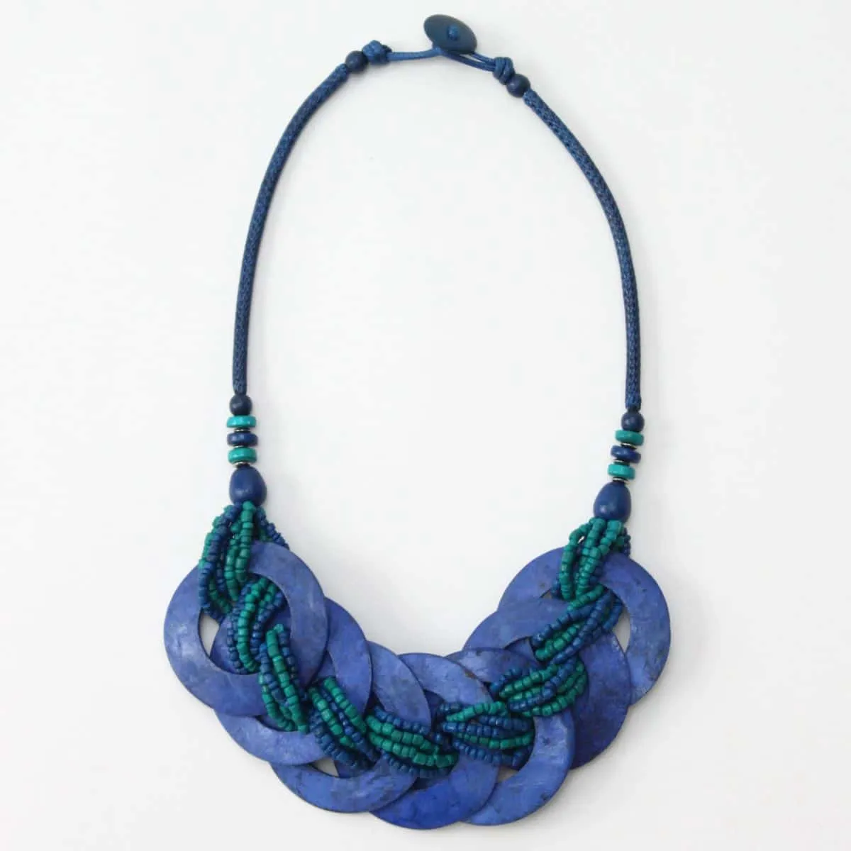 Blue Shell Heidi Choker Necklace