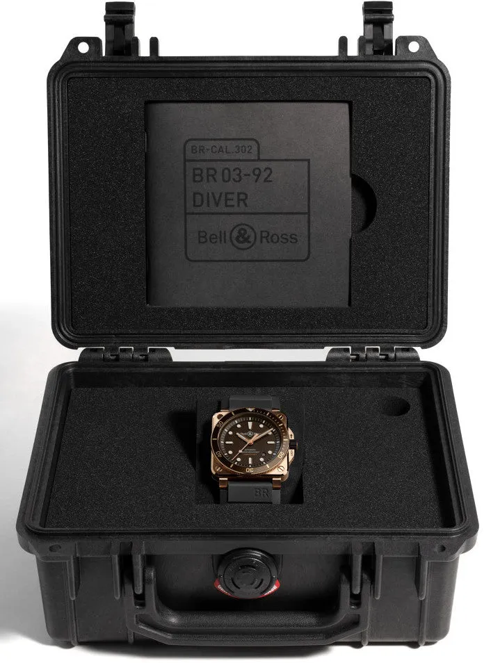 BR Watch BR 3 92 Diver Brown Bronze Limited Edition D