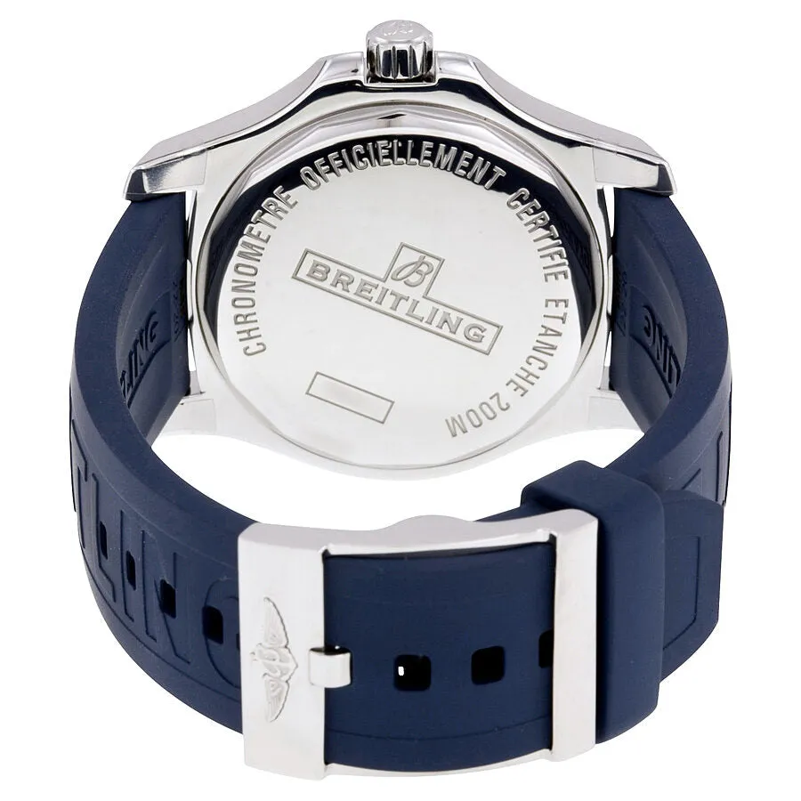 Breitling Colt Blue Dial Blue Rubber Men's Watch A7438811-C907BLPT3 A7438811-C907-158S-A20S.1