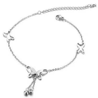 Butterfly Pendant Anklets Foot Chain