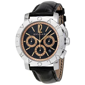 Bvlgari Blue Dial Chronograph Automatic Men's Watch BB42C3SLDCH