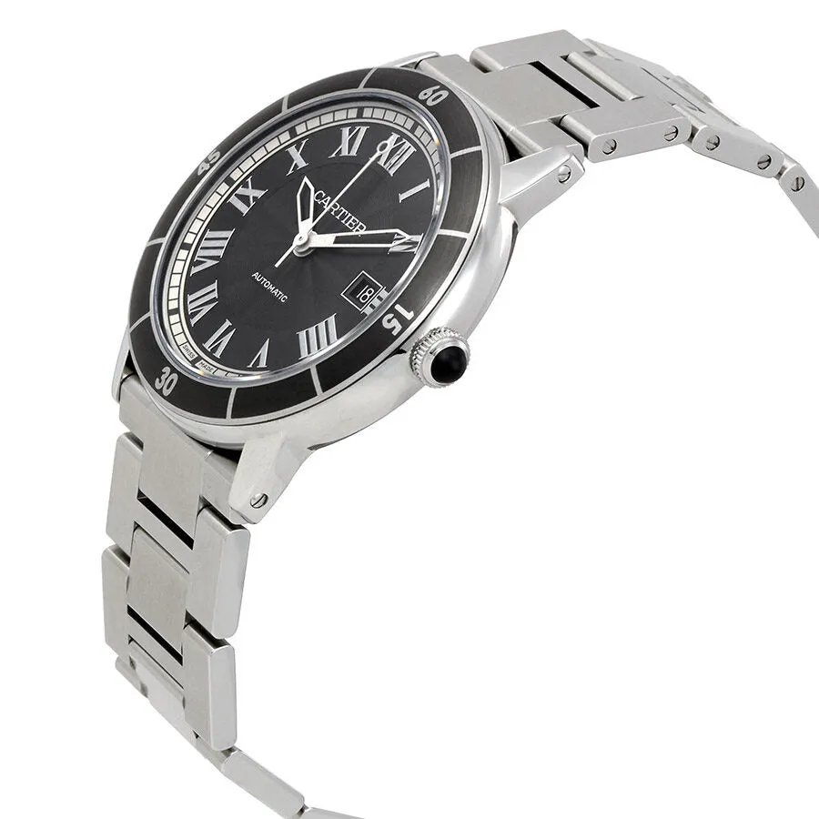 Cartier Ronde Croisiere Automatic Grey Dial Men's Watch WSRN0011