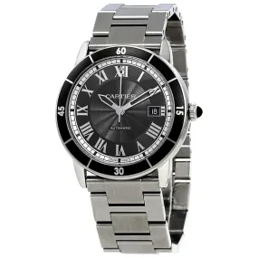 Cartier Ronde Croisiere Automatic Grey Dial Men's Watch WSRN0011