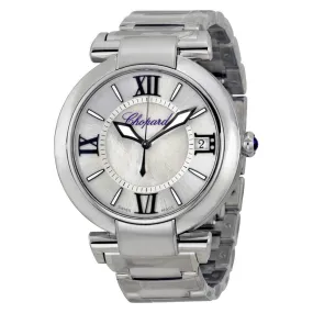 Chopard Imperiale Silver Mother of Pearl Dial Stainless Steel Men's Watch 388531-3011