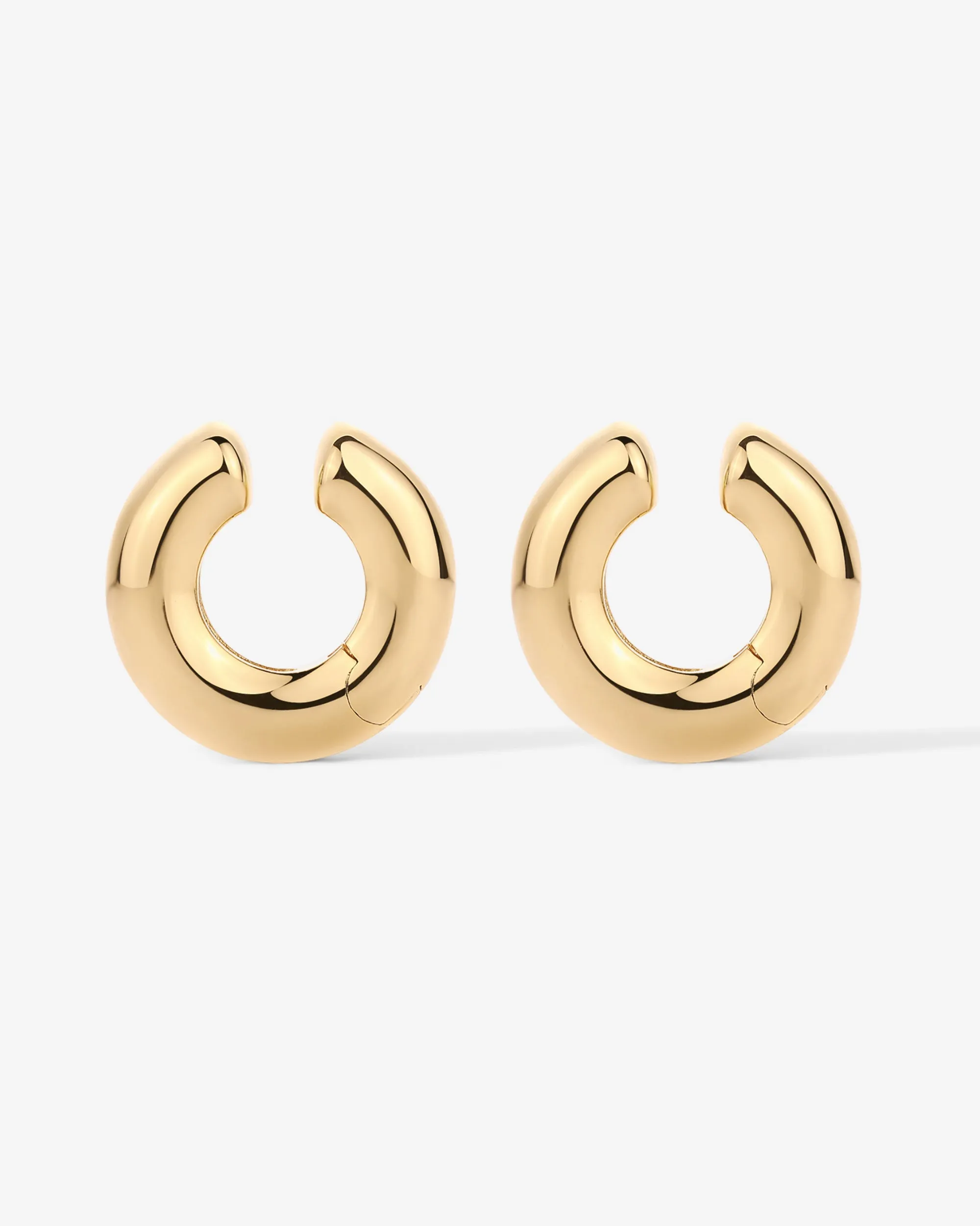 Chunky Tubular Ear Cuffs