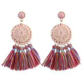 Colorful Tassel Earrings