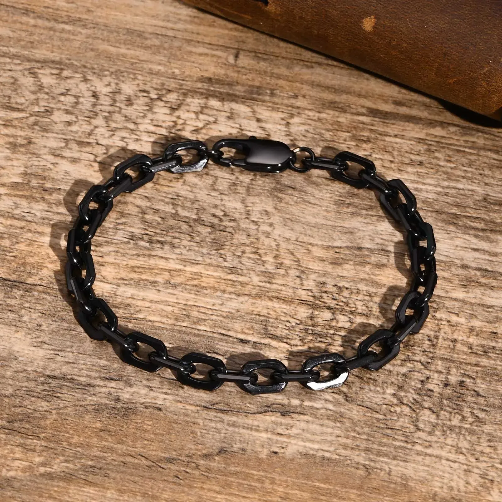 Cool Fashion Rolo Chain Bracelets for Men