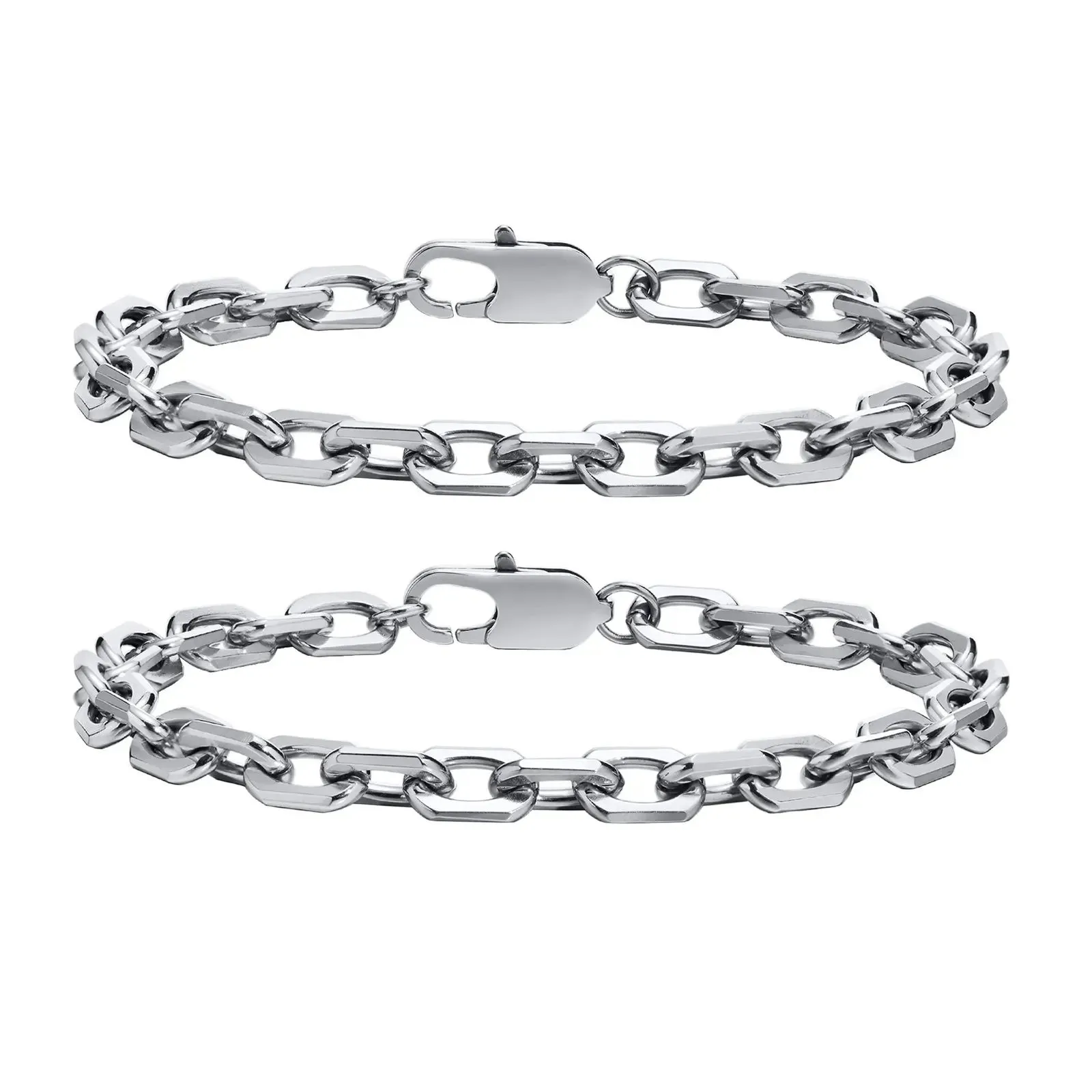 Cool Fashion Rolo Chain Bracelets for Men