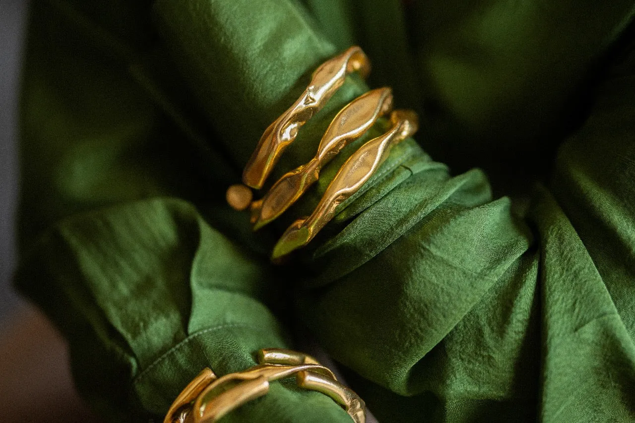 Crater Chunky Bangle