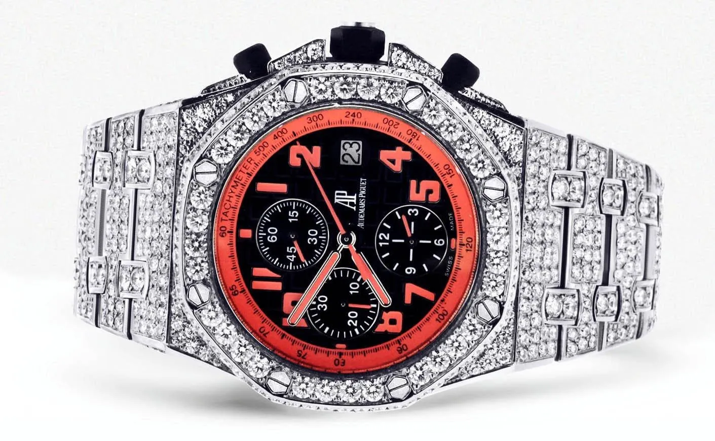 Diamond Audemars Piguet Royal Oak Offshore Volcano | Stainless Steel | 42 Mm
