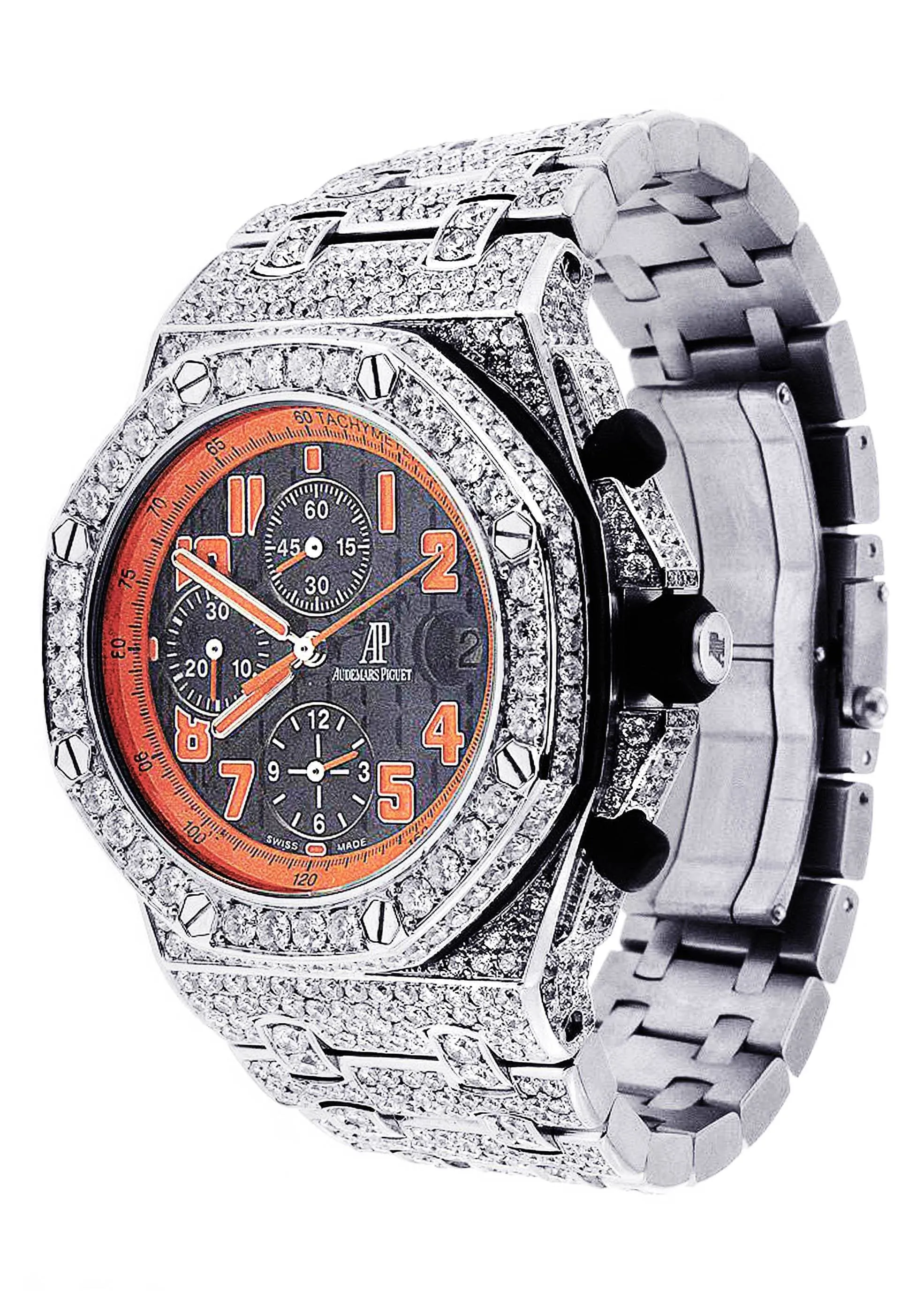 Diamond Audemars Piguet Royal Oak Offshore Volcano | Stainless Steel | 42 Mm