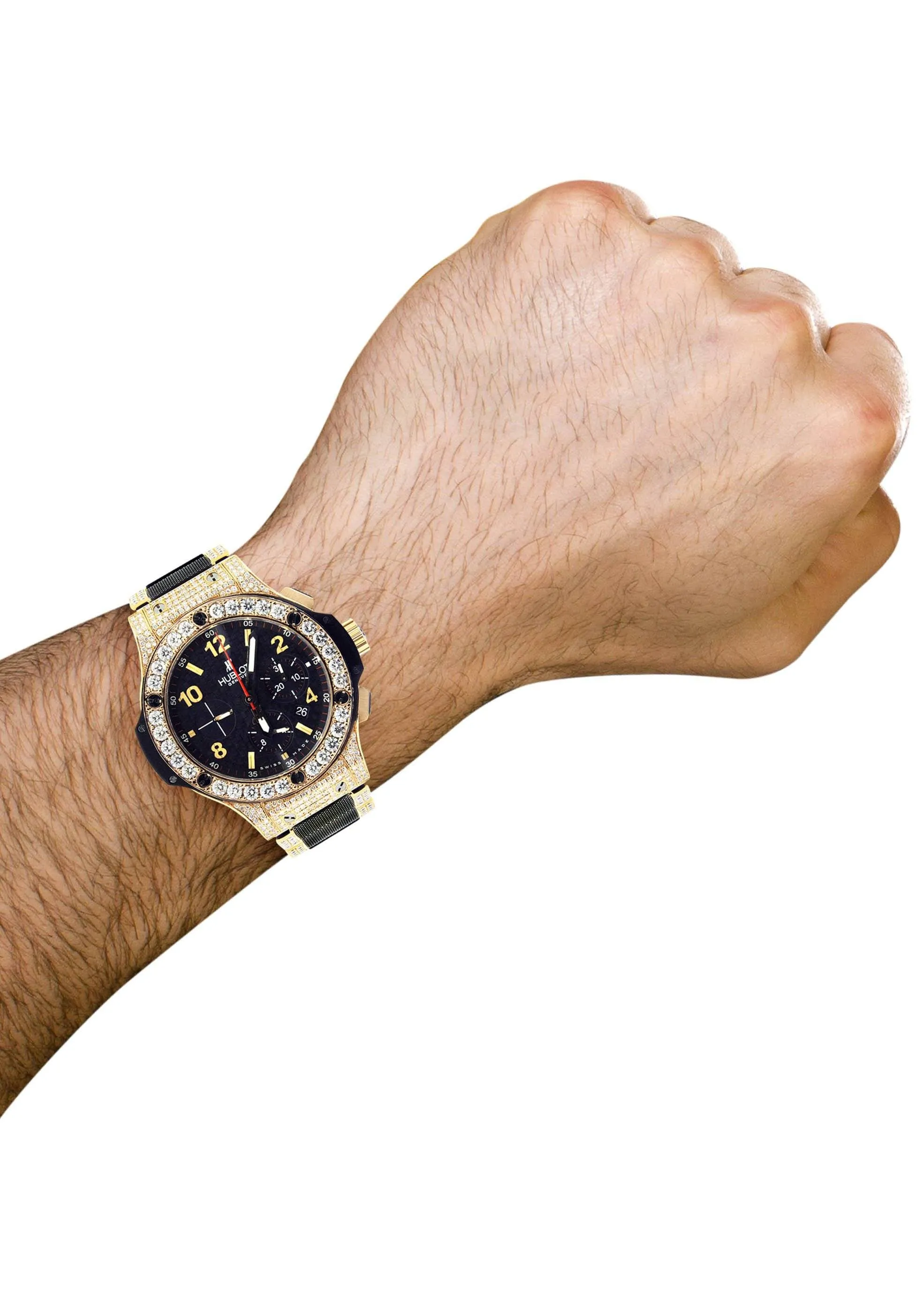 Diamond Hublot Big Bang Evolution | 18K Red Gold