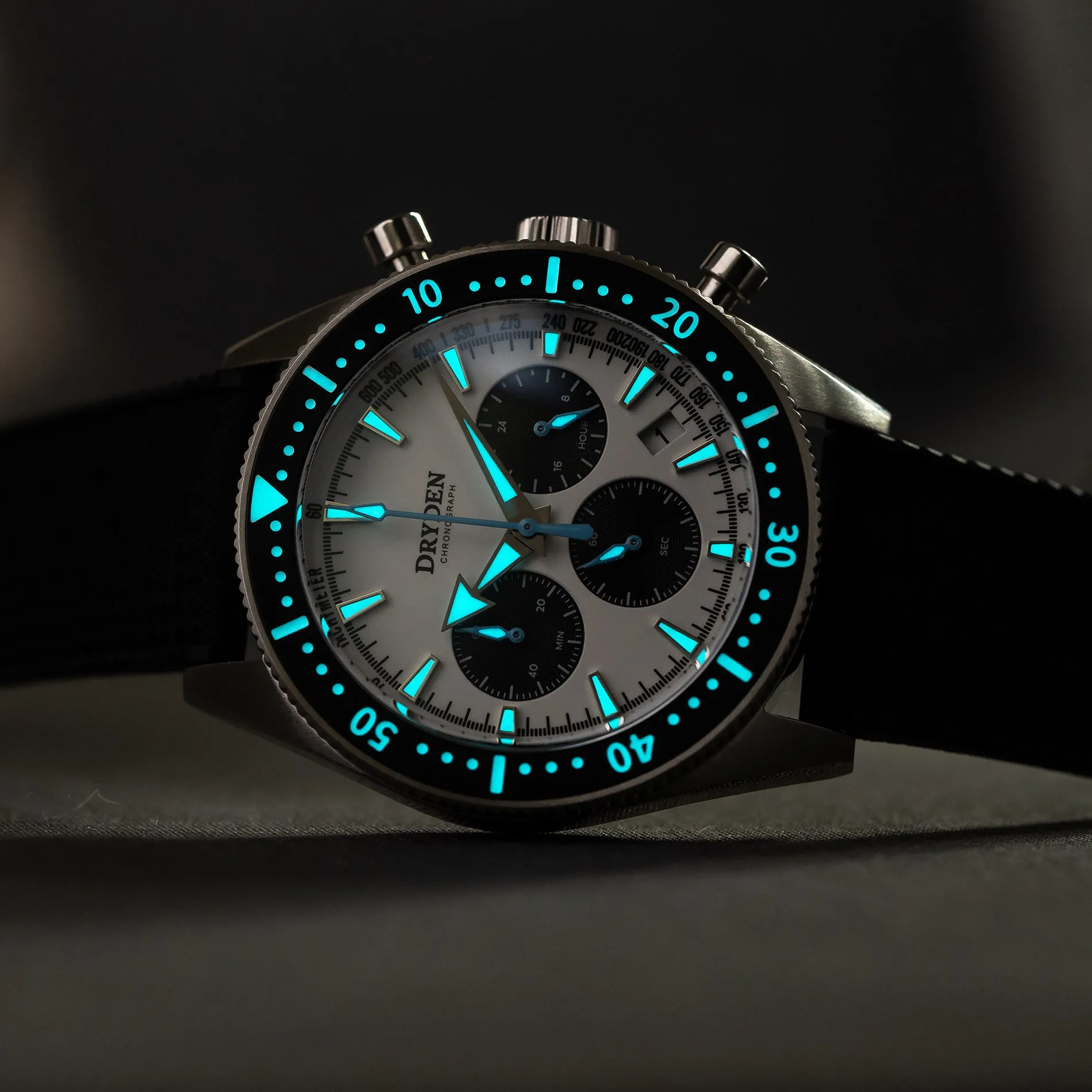 Dryden Chrono Diver Series 1 - Panda Dial