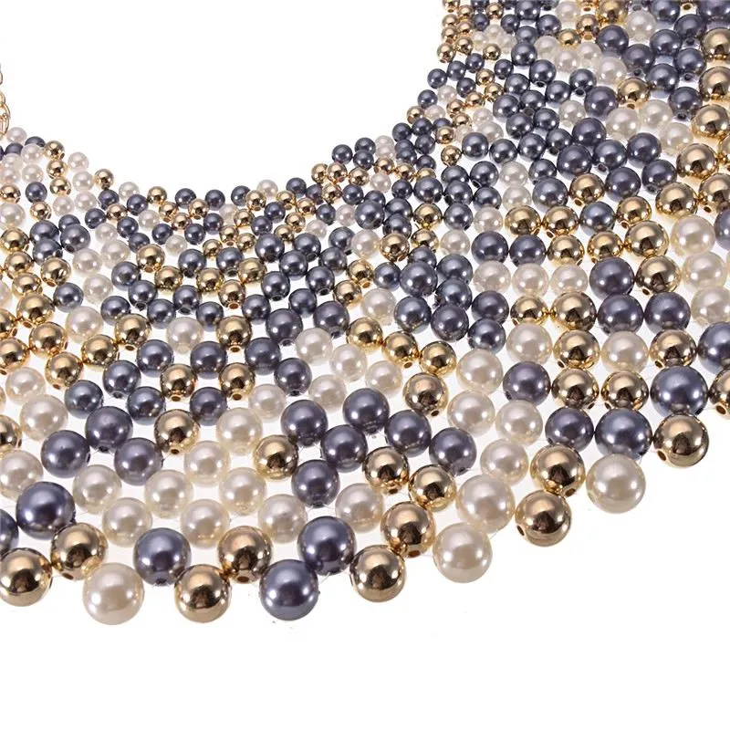 Egyptian Inspired Maxi Choker Necklace - Mix