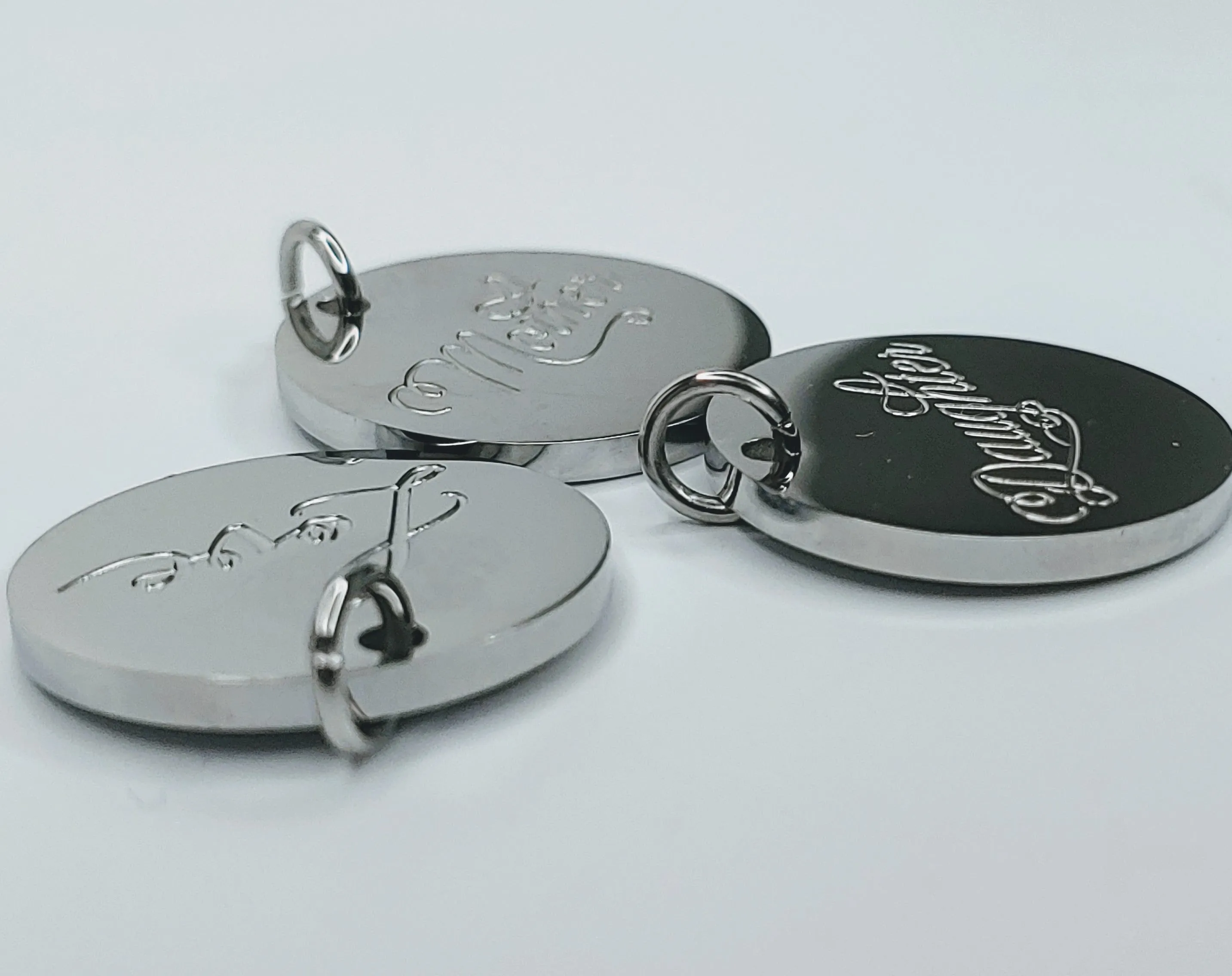 Engraved Charms MOTHER, DAUGHTER or LOVE