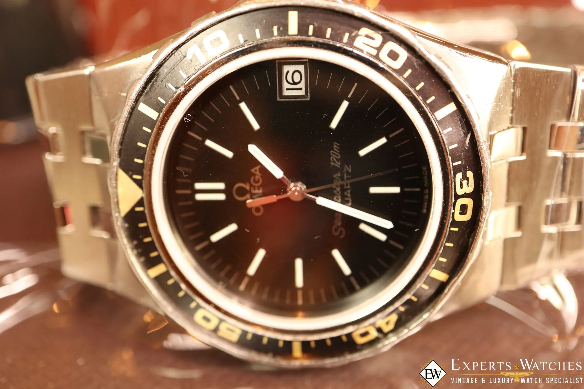 Factory Serviced Omega Seamaster 120 1337 Jacques Mayol Plongeur de Luxe Diving