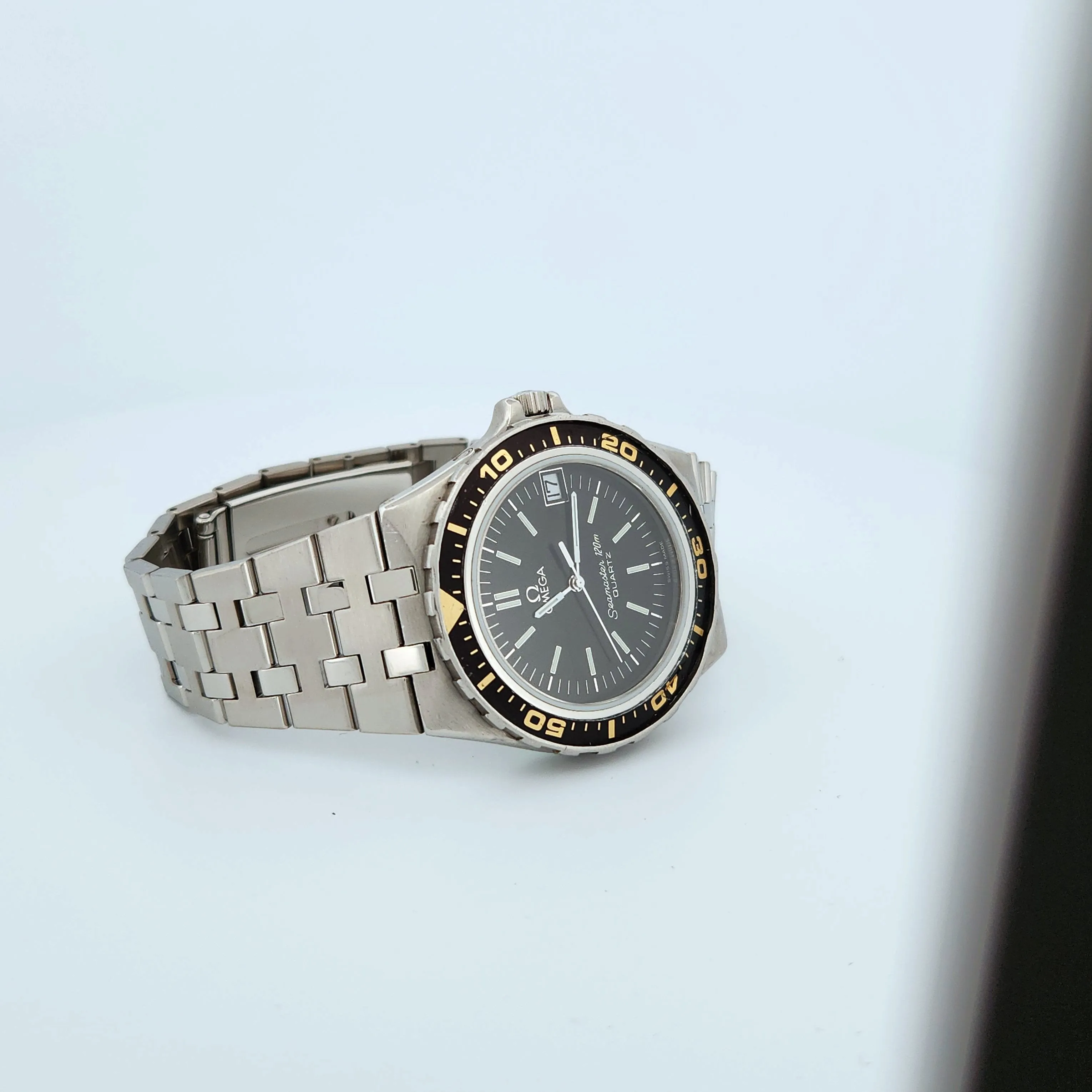 Factory Serviced Omega Seamaster 120 1337 Jacques Mayol Plongeur de Luxe Diving