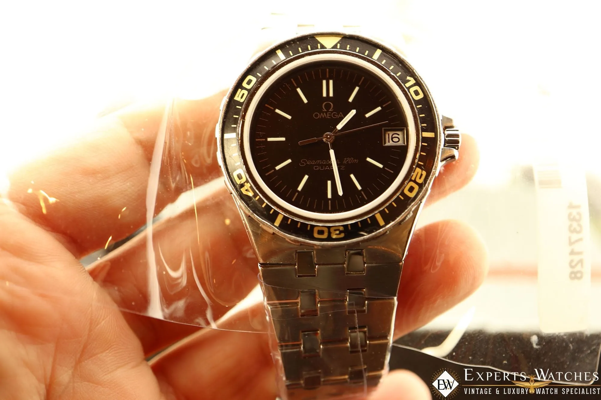 Factory Serviced Omega Seamaster 120 1337 Jacques Mayol Plongeur de Luxe Diving