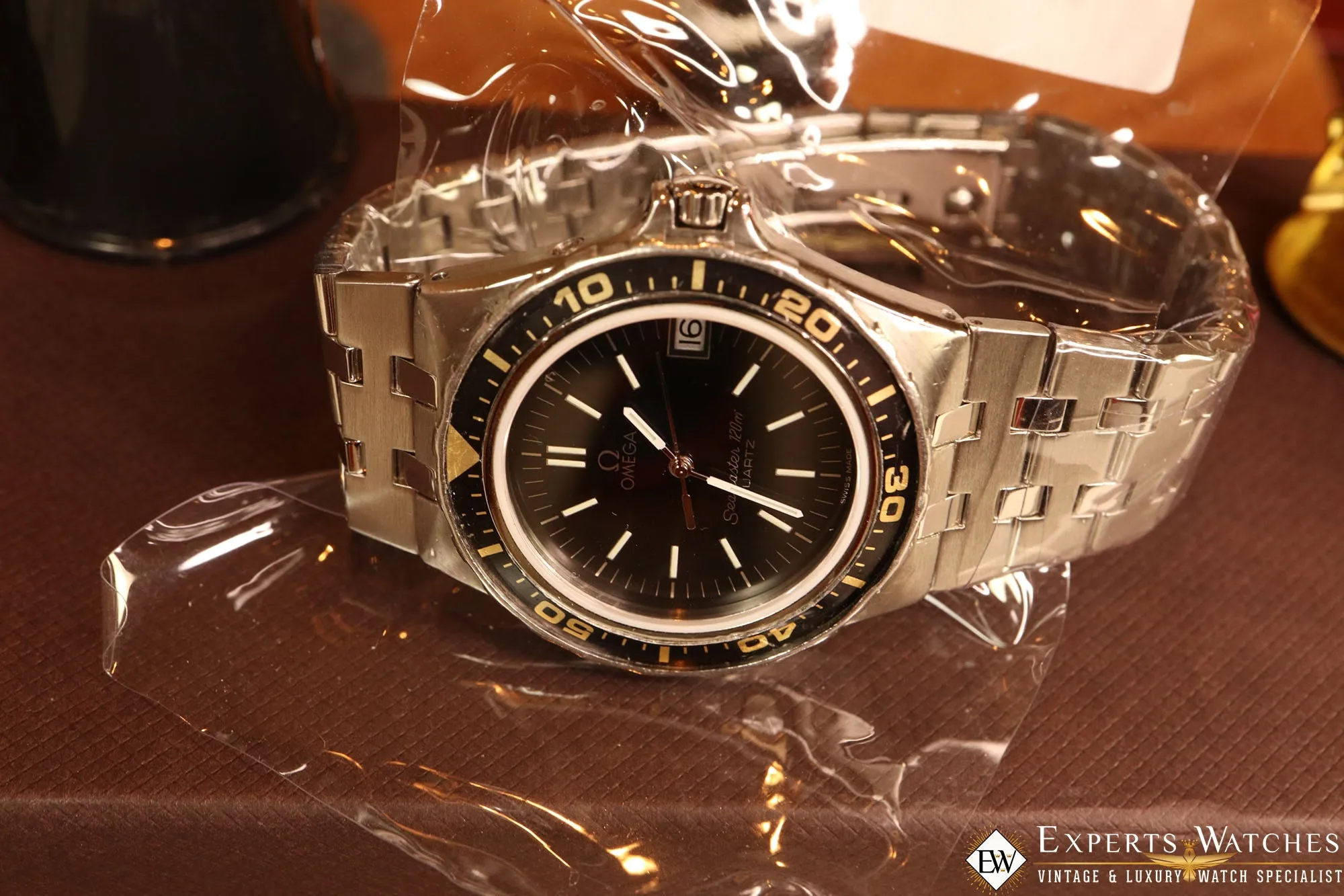 Factory Serviced Omega Seamaster 120 1337 Jacques Mayol Plongeur de Luxe Diving