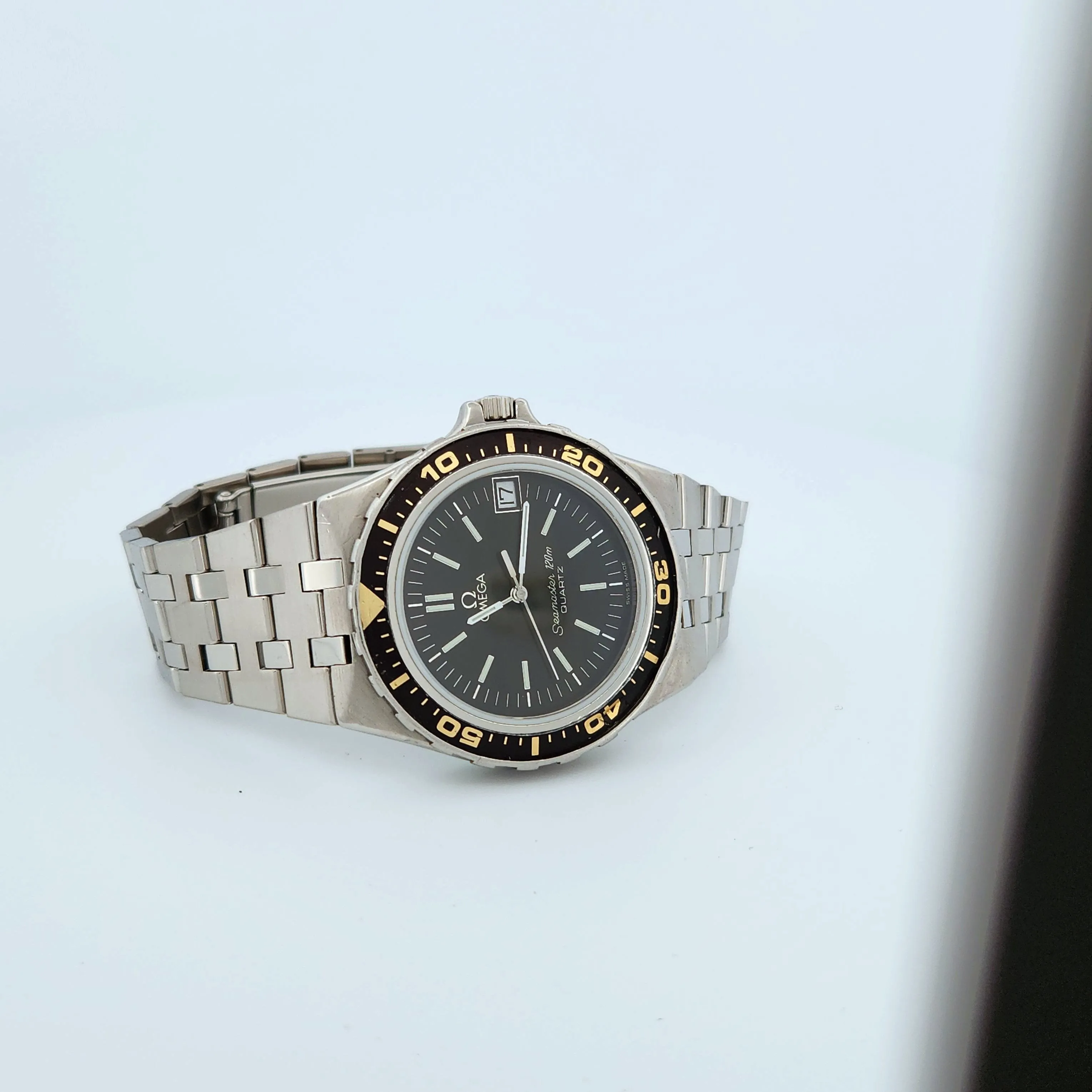 Factory Serviced Omega Seamaster 120 1337 Jacques Mayol Plongeur de Luxe Diving