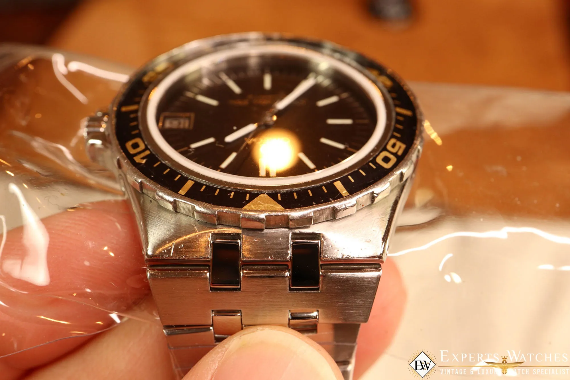 Factory Serviced Omega Seamaster 120 1337 Jacques Mayol Plongeur de Luxe Diving