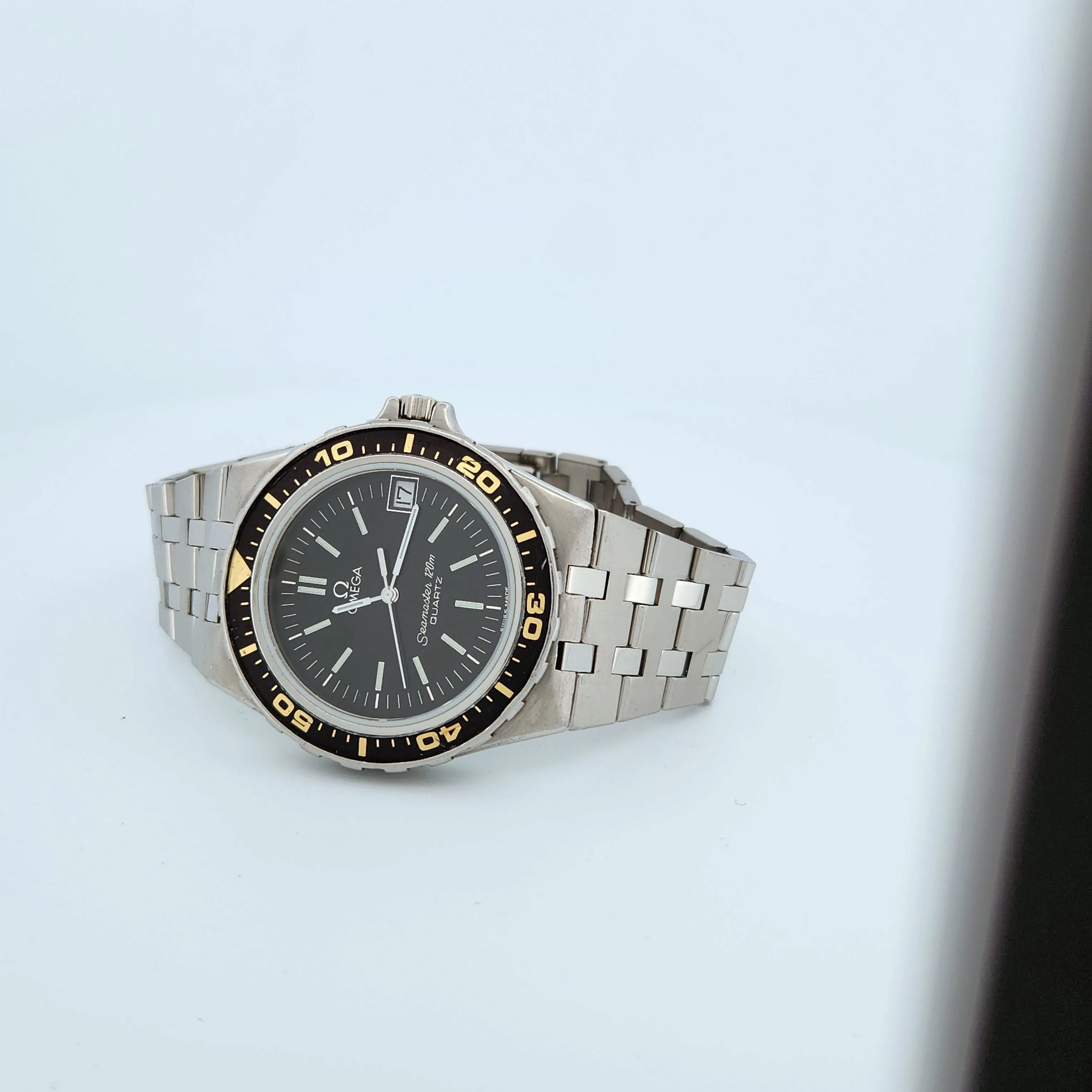 Factory Serviced Omega Seamaster 120 1337 Jacques Mayol Plongeur de Luxe Diving