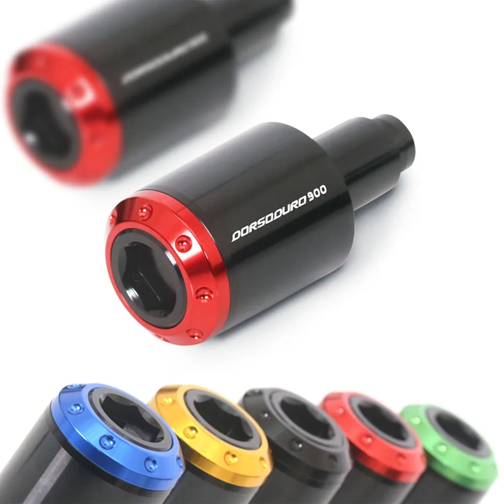 Fit Aprilia Dorsoduro 900 17-19 Engraved Logo ATOM Bar Ends