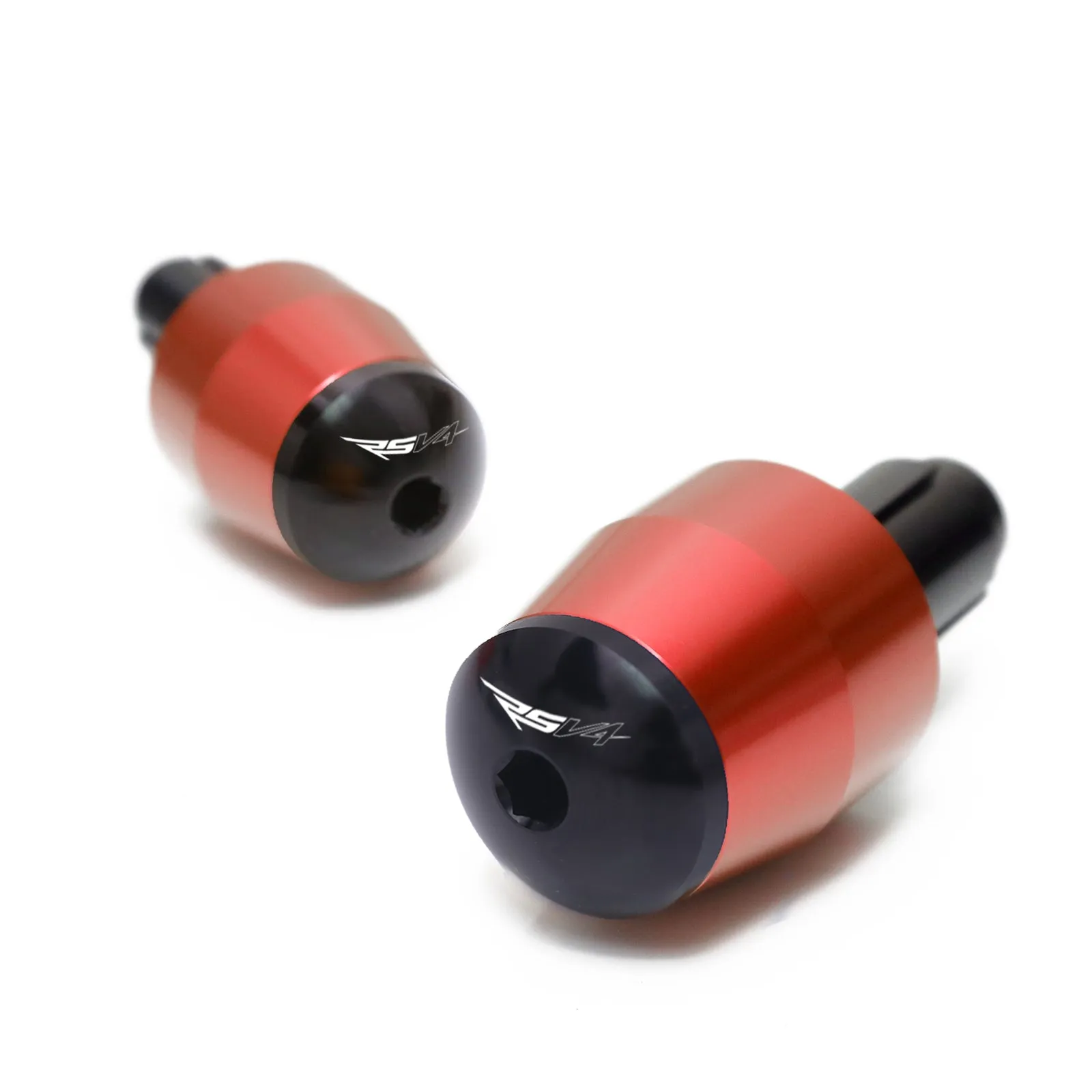 Fit Aprilia RSV4 Engraved Logo LIM Handle Bar Ends