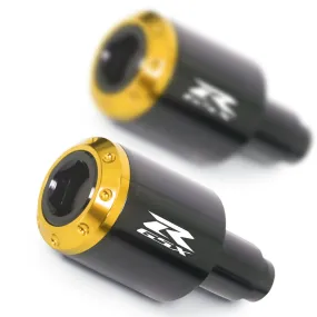 Fit Suzuki GSX-R 600 1000R 1100 Engraved Logo ATOM Bar Ends