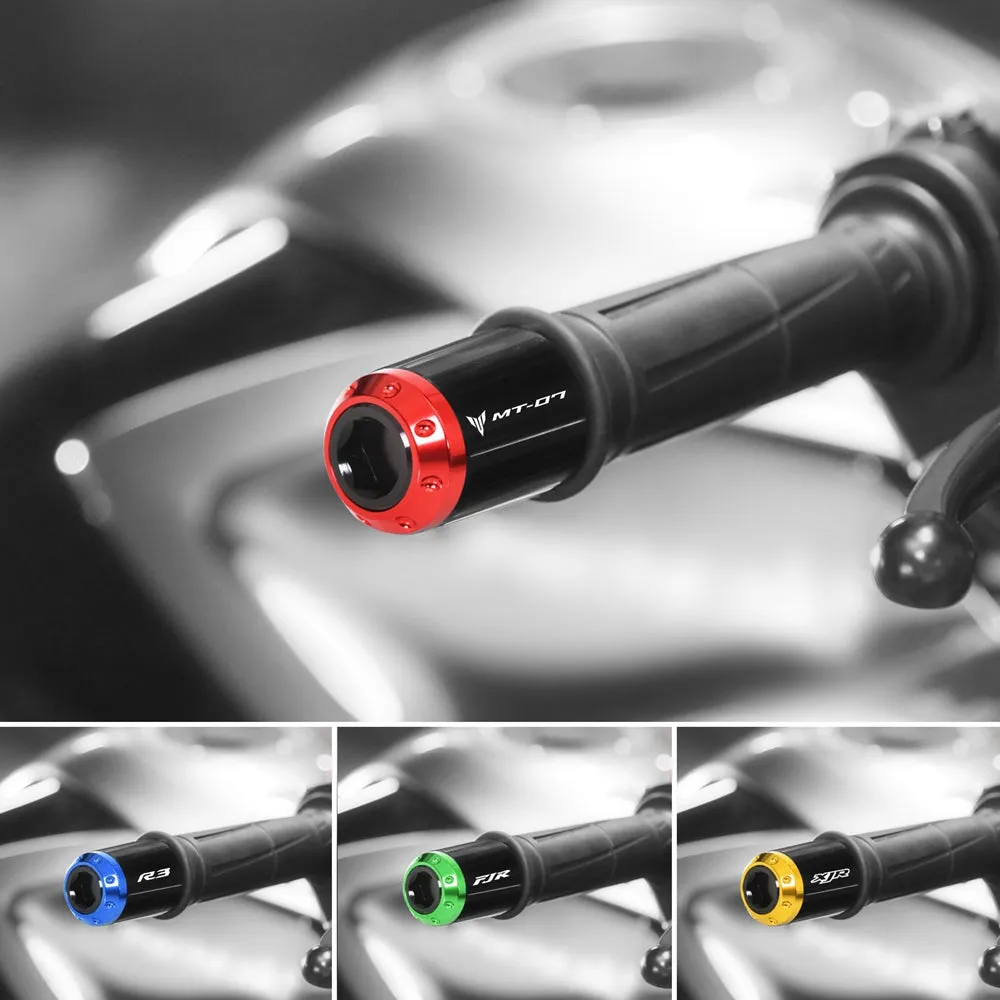 Fit Yamaha X-Max 300 2017-2019 Engraved Logo ATOM Bar Ends